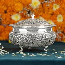 Silver Serving Bowl